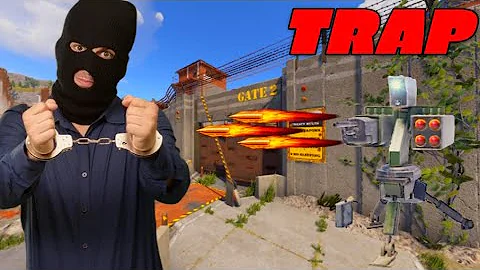 We Turned Outpost into a TRAP BASE - Rust