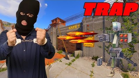 We Turned Outpost into a TRAP BASE - Rust