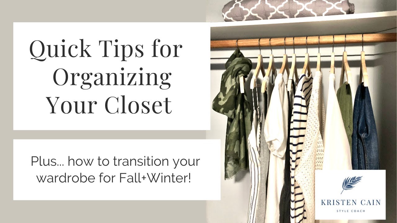 Transition your Wardrobe: How to Organize your Closet for Fall - Simply  Spaced