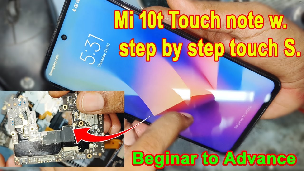 MI 10T lite 5g Touch Not Working redmi 10t light touch solution
