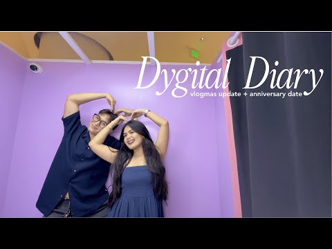 𝘿𝙮𝙜𝙞𝙩𝙖𝙡 𝘿𝙞𝙖𝙧𝙮 • vlogmas update + anniversary date! 🫶🏻 | Francine Dy
