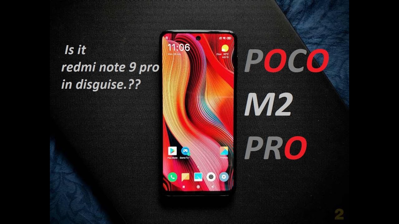 POCO M2 PRO.( A Quick view).!! Is it redmi note 9 pro in disguise.?? #