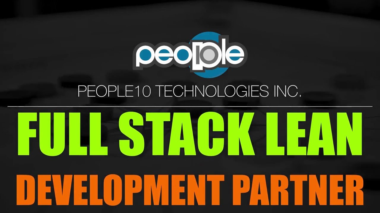 People10 Technologies - Full stack lean product development company