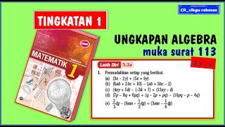 ms 113_tingkatan 1_permudahkan al gebra_matematik tingkatn 1