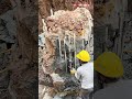 Concrete Column Demolition with a Breaker Tool