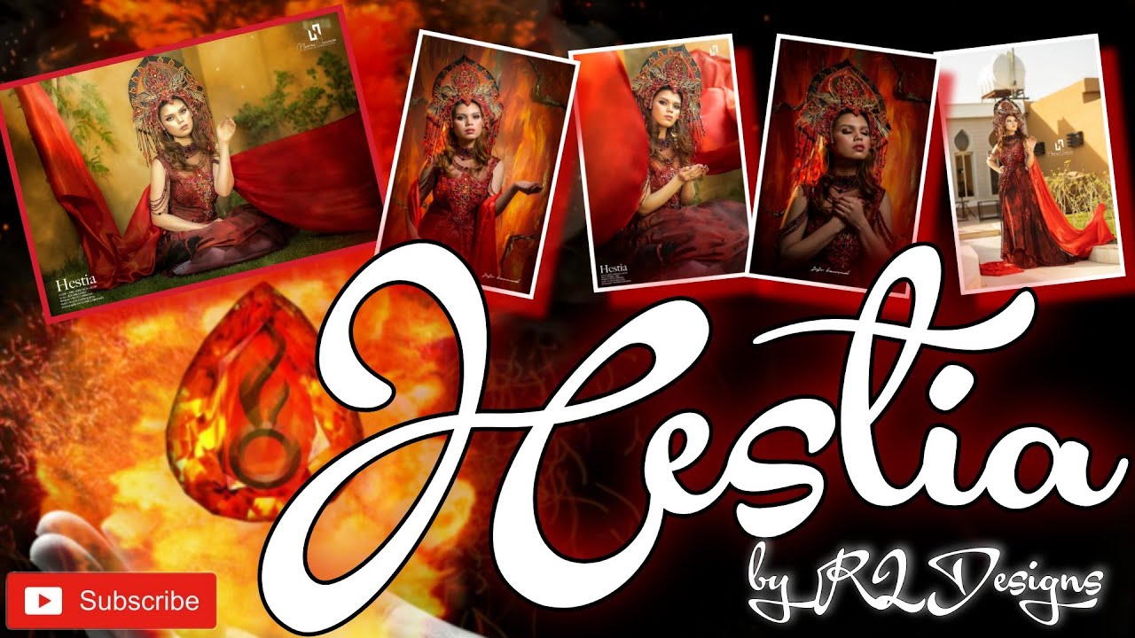 HESTIA - Goddess of Fire by RL Designs. Encatadia | Pirena inspired.