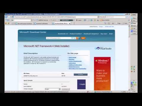 How to install XNA 4.0, NET Framework 4 And Vision Studios Express  (Important for Gaming!)