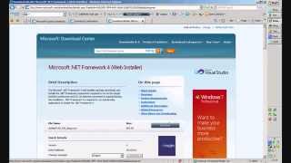 How to install XNA 4.0, NET Framework 4 And Vision Studios Express  (Important for Gaming!)