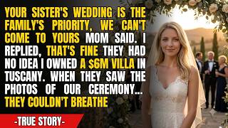 My Parents Chose My Sister’s Wedding Over Mine—So I Married At My $6M Villa In Tuscany. Then