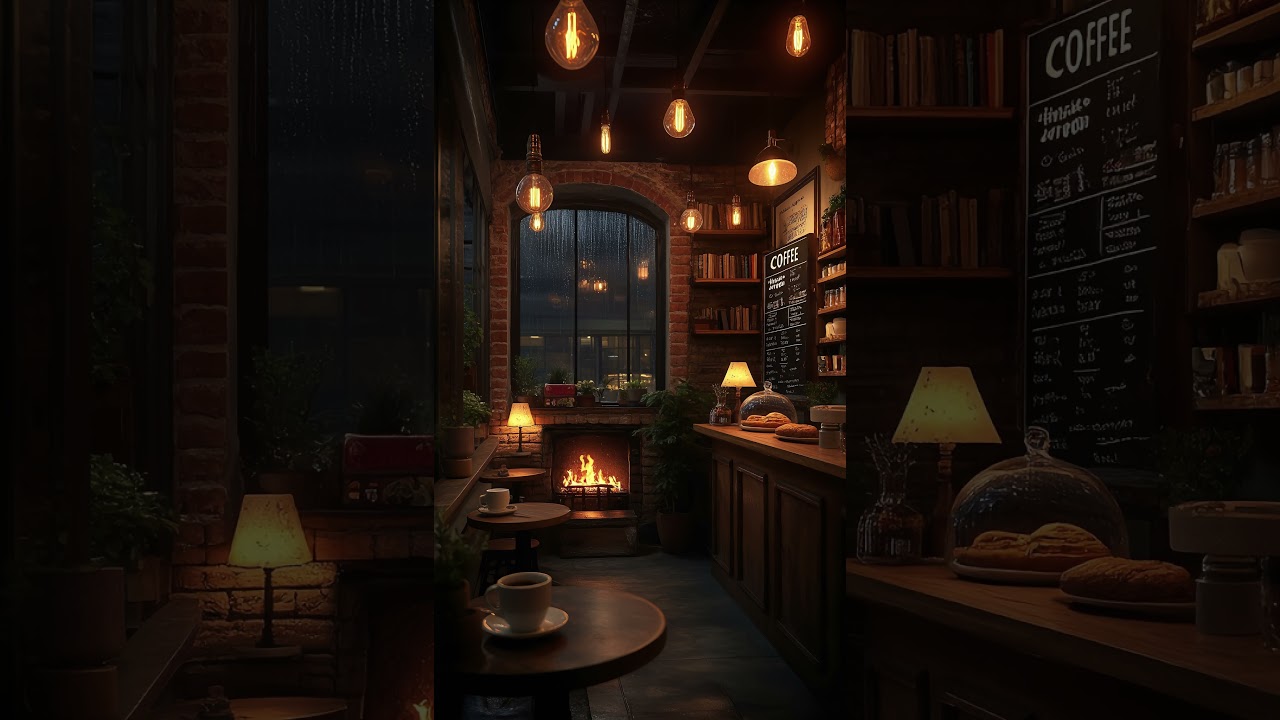 Watch Chill Coffee Shop Ambience ☕ | LoFi Study Beats with Firelight Warmth on YouTube Watch Chill Coffee Shop Ambience ☕ | LoFi Study Beats with Firelight Warmth on YouTube