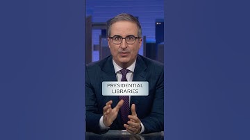 Presidential Libraries #lastweektonight