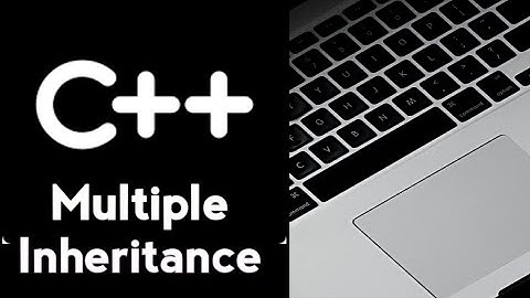 #66 Multiple Inheritance in C++ Programming