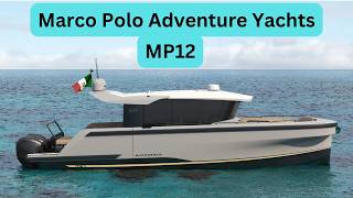 Marco Polo MP 12 Walkthrough — Stunning Interior, Features & Deck Tour of this New Brand of Yacht