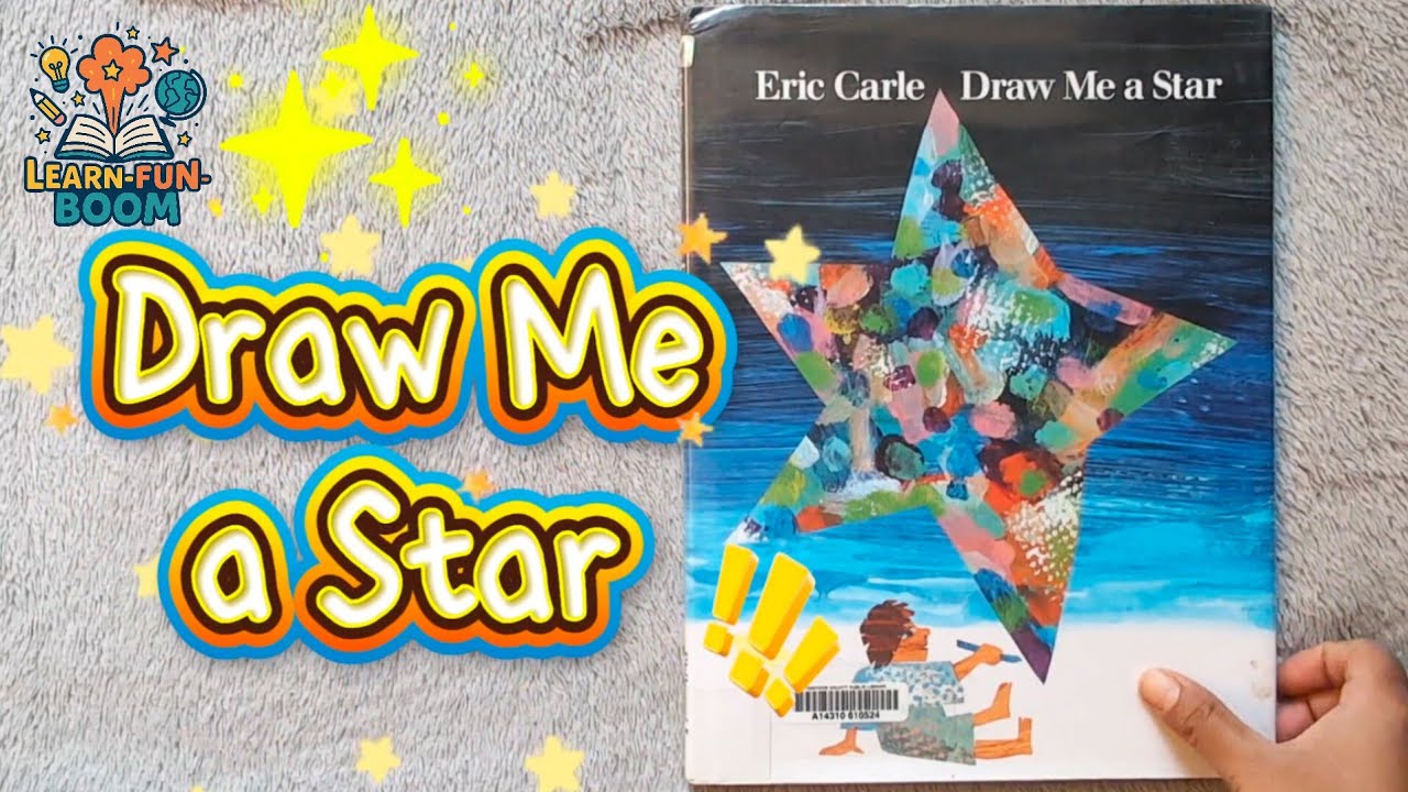 Draw me a star ⭐ by Eric Carle 🖊️Read aloud book - YouTube