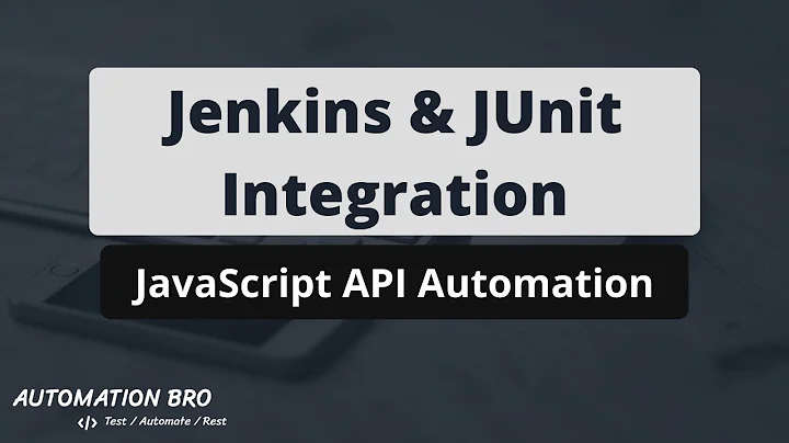 API Tests Jenkins Integration | JavaScript API Automation