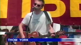 Thom Yorke - Street Spirit (Fade Out) | Live at Tibet Freedom Rally 1998 (1080p 60fps)