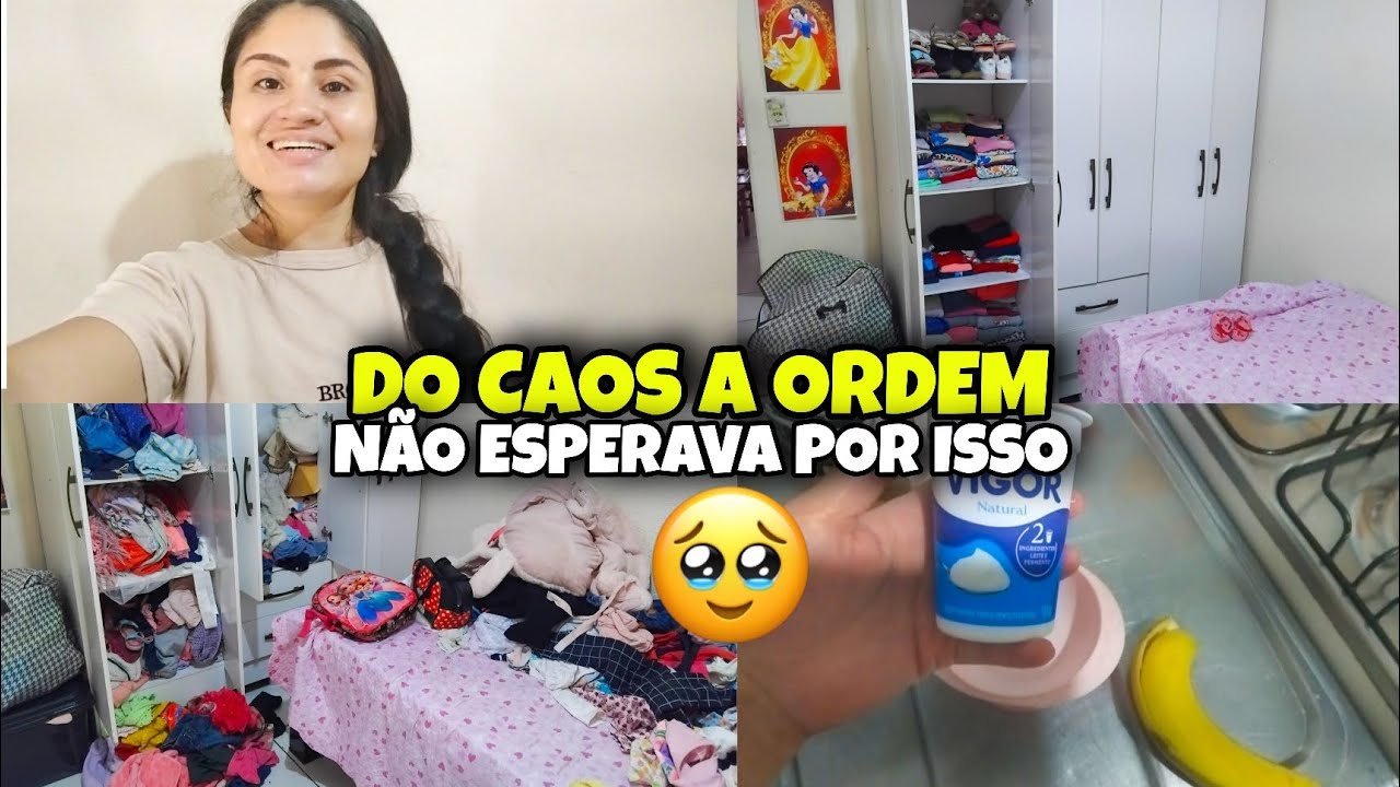SOCORRO NÃO AGUENTAVA MAIS O GUARDA-ROUPA ESTAVA UM CAOS😱 COLOCANDO A CASA EM ORDEM