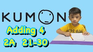 KUMON Math Program 2A  21-30