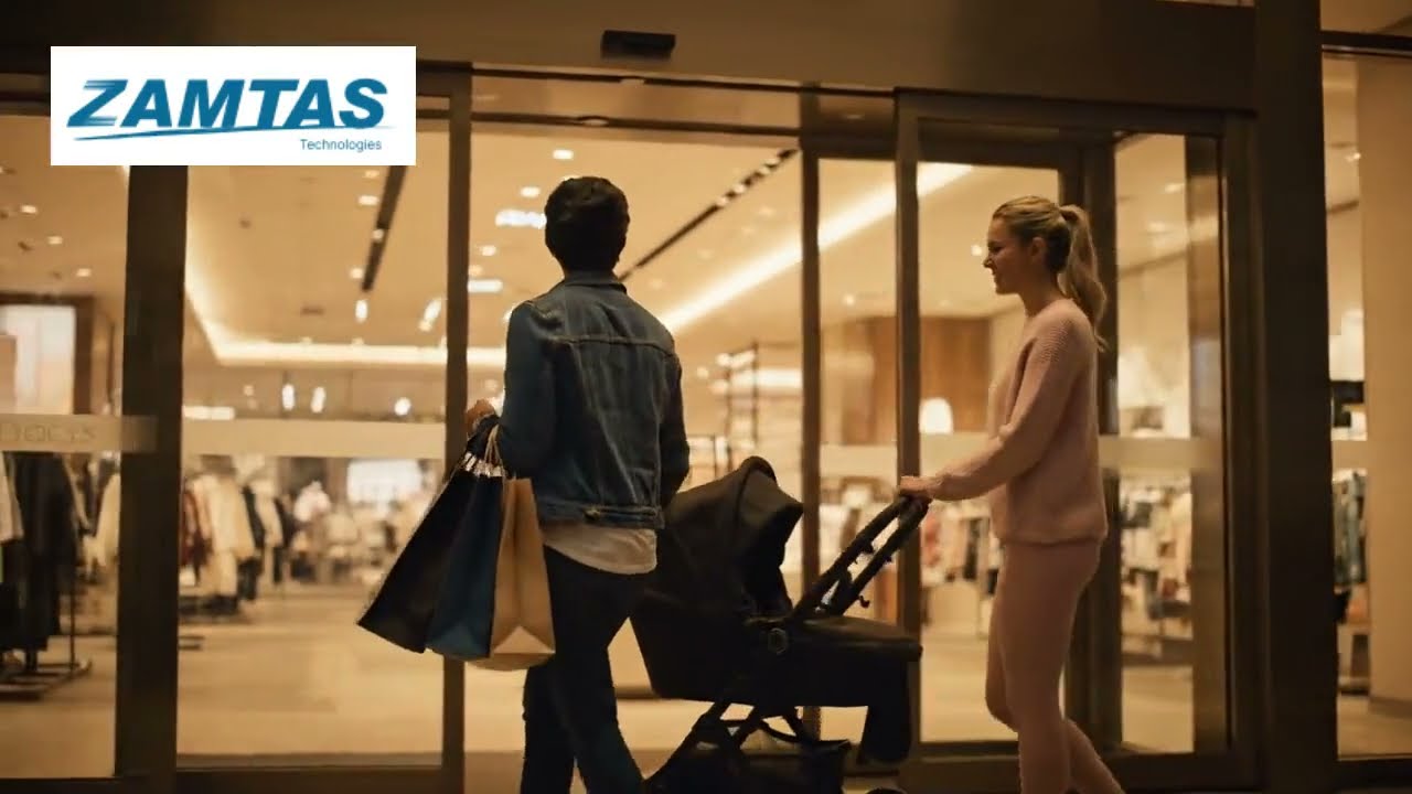 Best Automatic Sliding Doors for Commercial Buildings | Zamtas Technologies
