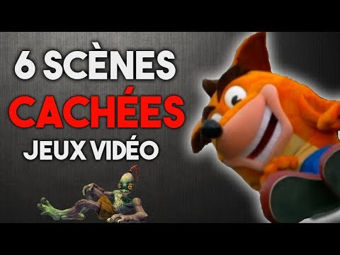 6 SCÈNES GÉNIALES CACHÉES DANS LES JEUX VIDÉO!