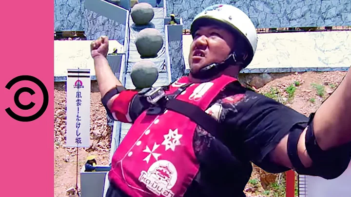 Avalanche of Runaway Boulders | Takeshi's Castle