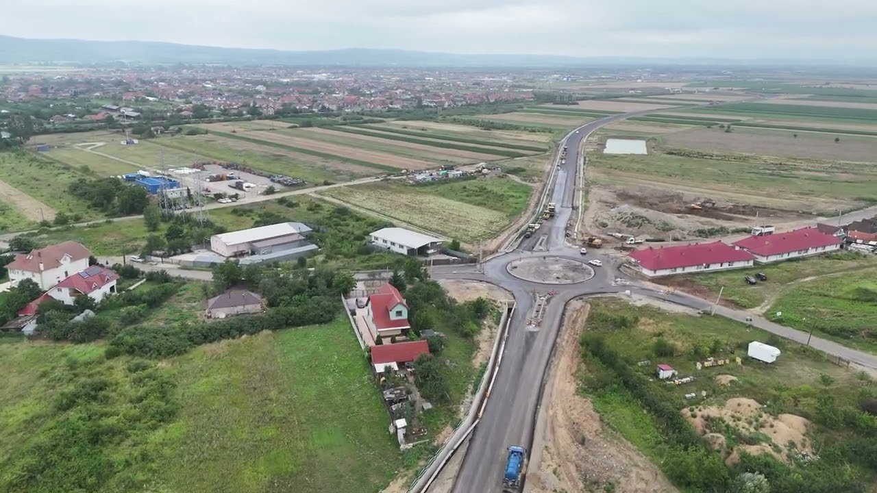 Centura Oșorhei, stadiu lucrări 02.07.2024