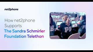 How net2phone Supports the Sandra Schmirler Foundation Telethon