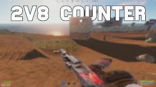 2v8 COUNTER RAID & CLAN VS CLAN PVP | Rust (PVP Montage)