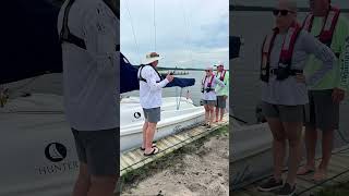 ASA Sailing class off Belhaven NC