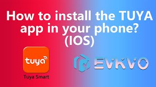 Install the TUYA app in your phone(IOS)