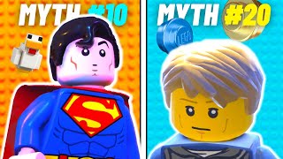 I Busted 20 HUGE Myths In Lego Games!