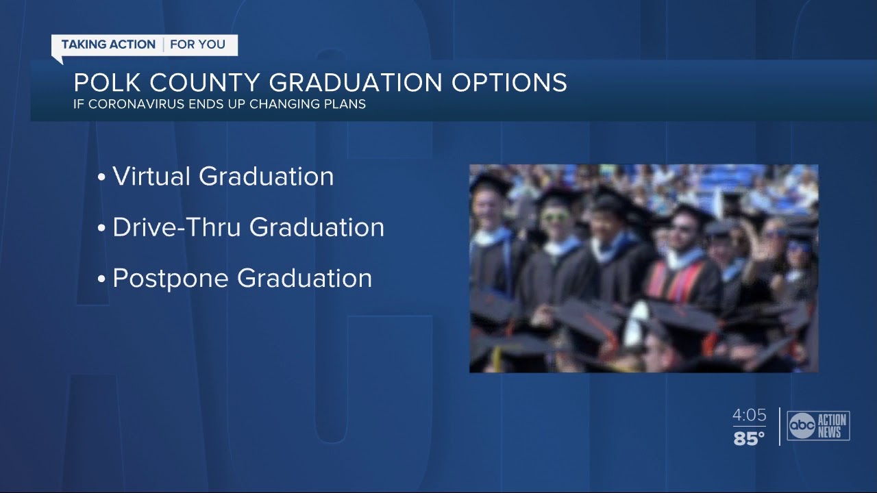 Polk County Public Schools asking students for input on 2020 graduation ceremony plans
