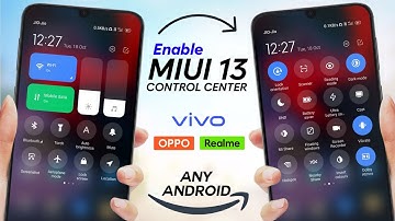 Install MIUI 13 Control Center in Any Android | How To Enable MIUI 13 Control Center | MIUI 13 Theme