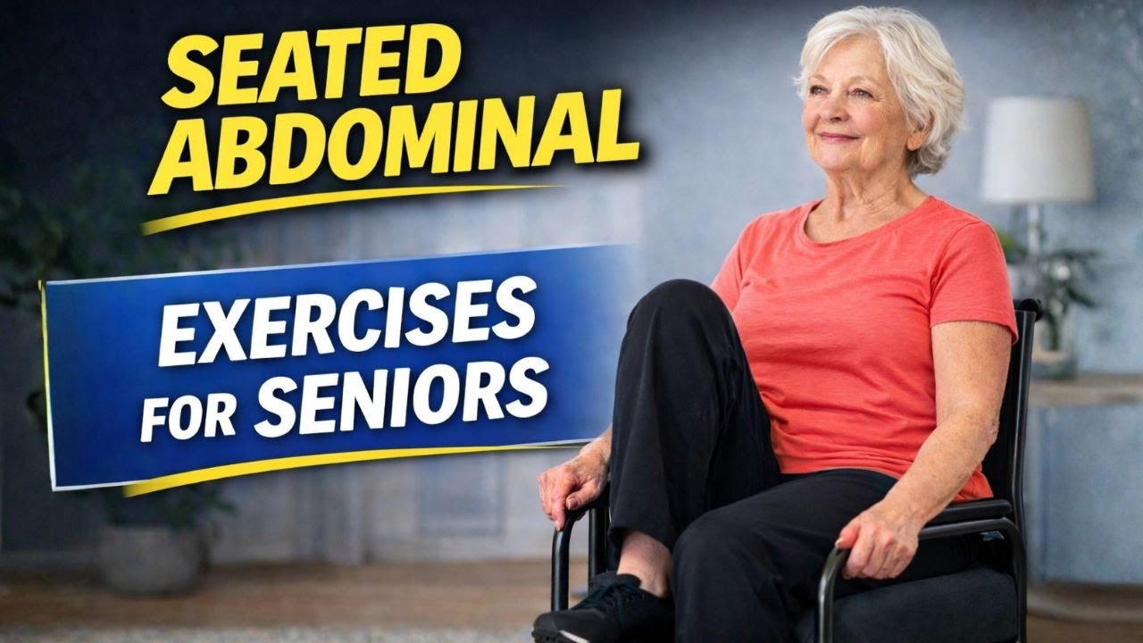 Seated Abdominal Exercises for Seniors to Improve Stability