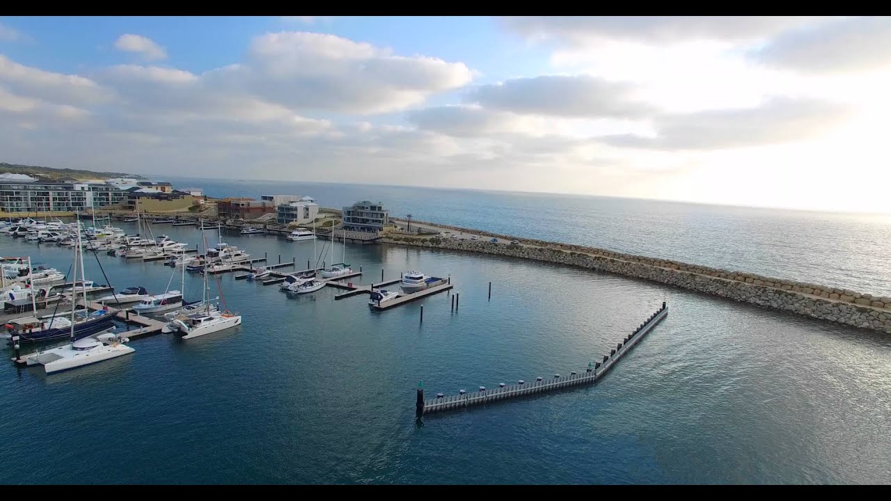 Mindarie Marina By Drone - Perth, Western Australia