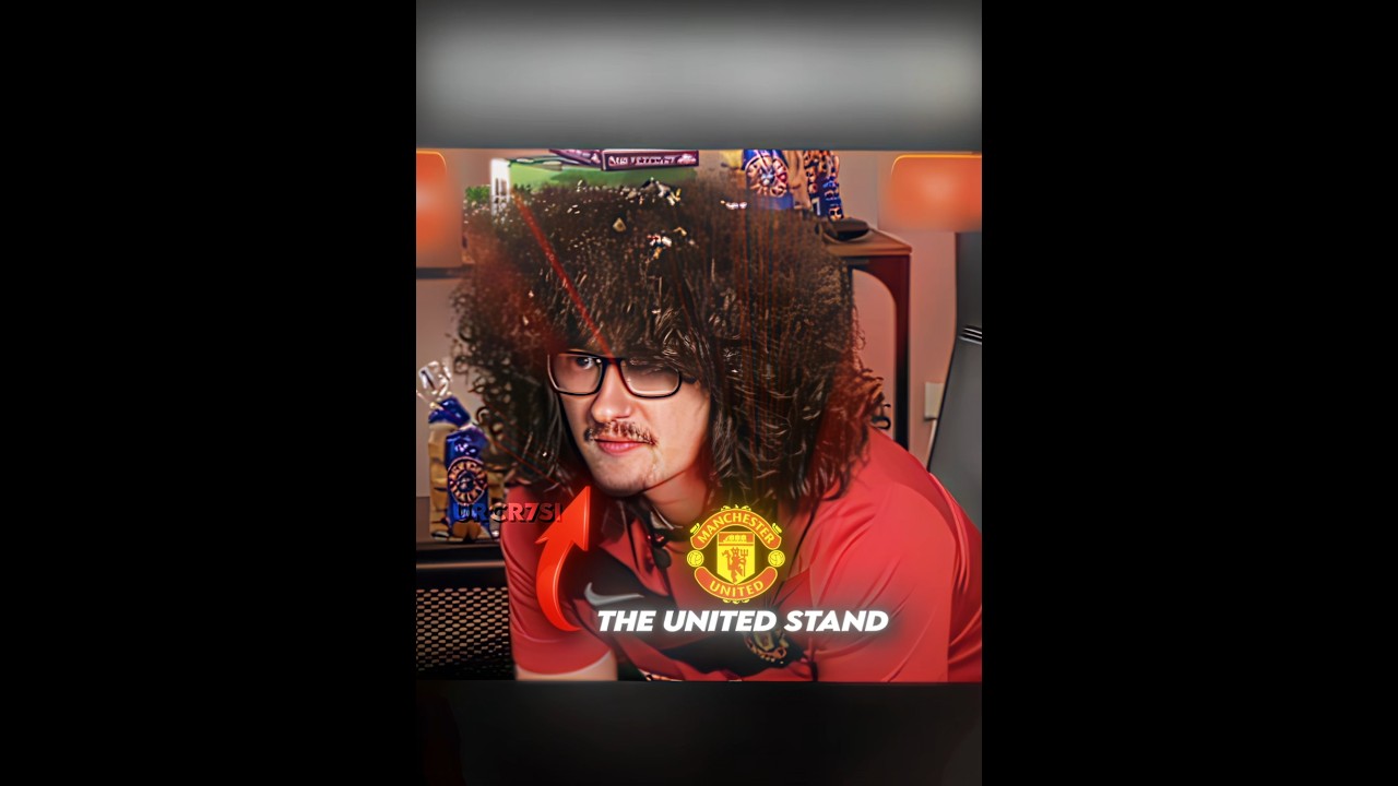 Болельщик «Манчестер Юнайтед» чуть не лишился своей стрижки, но... 😞💔