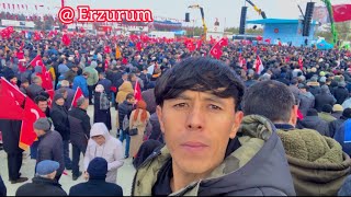 Hurbaşkanı Recep Tayyip Erdoğanın Erzurumdaki Konuşması