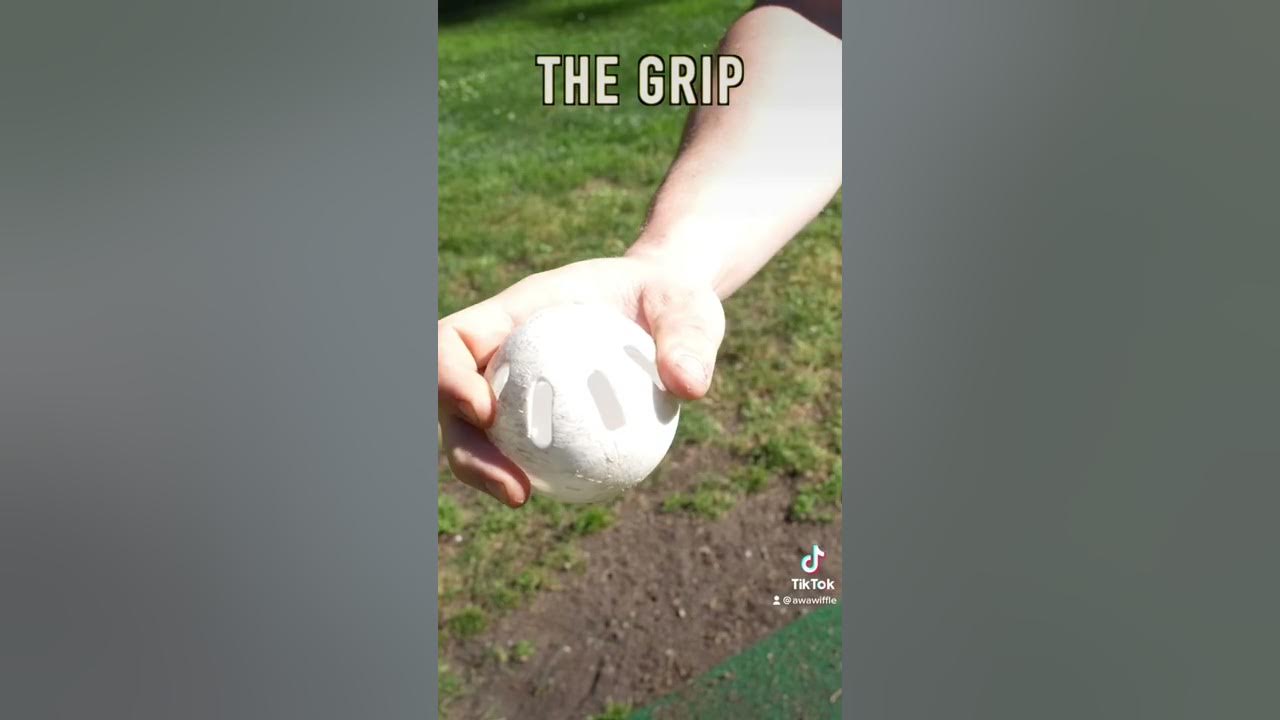 How To Throw A Screwball With A Wiffle Ball How to Throw a Wiffle Ball Screw Ball!😳 #dingersornothing #wiffleball #