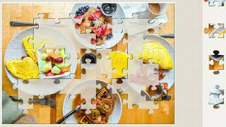 Healthy breakfast 😋//puzzles 🧩🧩//Amazing jigsaw puzzles game//fun//Relaxing puzzles 🧩🧩// screenshot 1