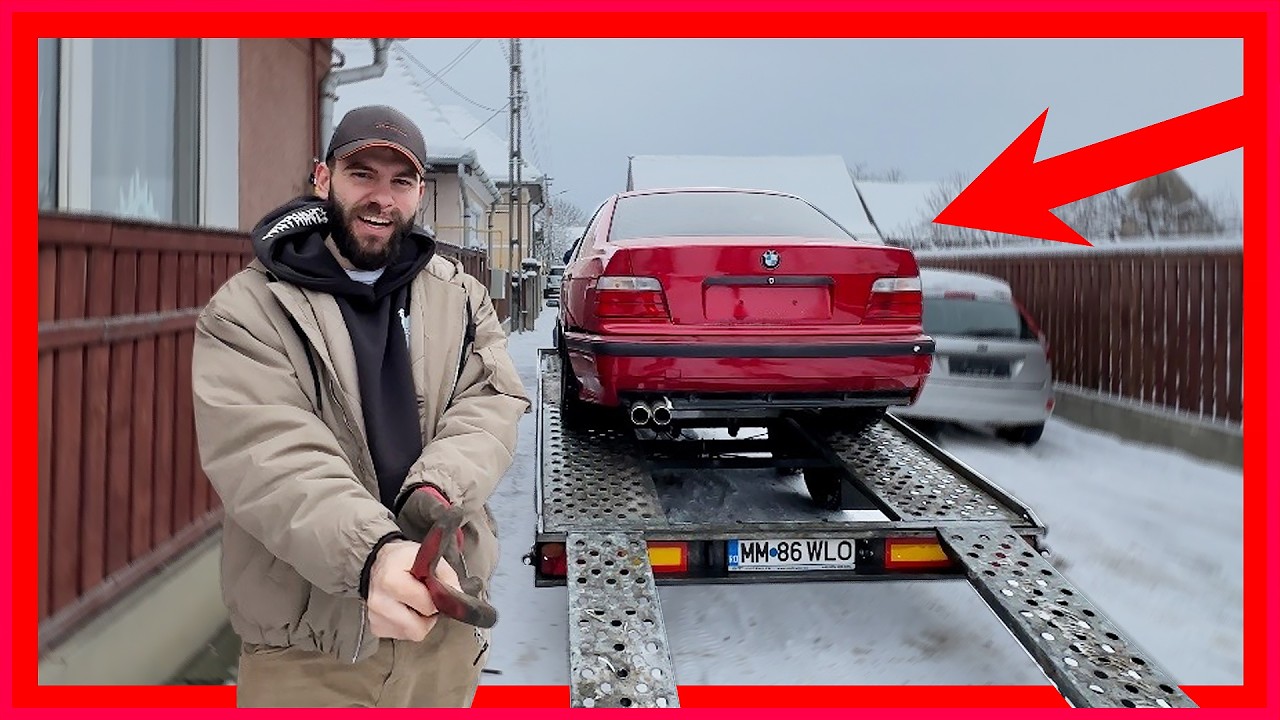 Așa începe povestea acestui BMW E36…