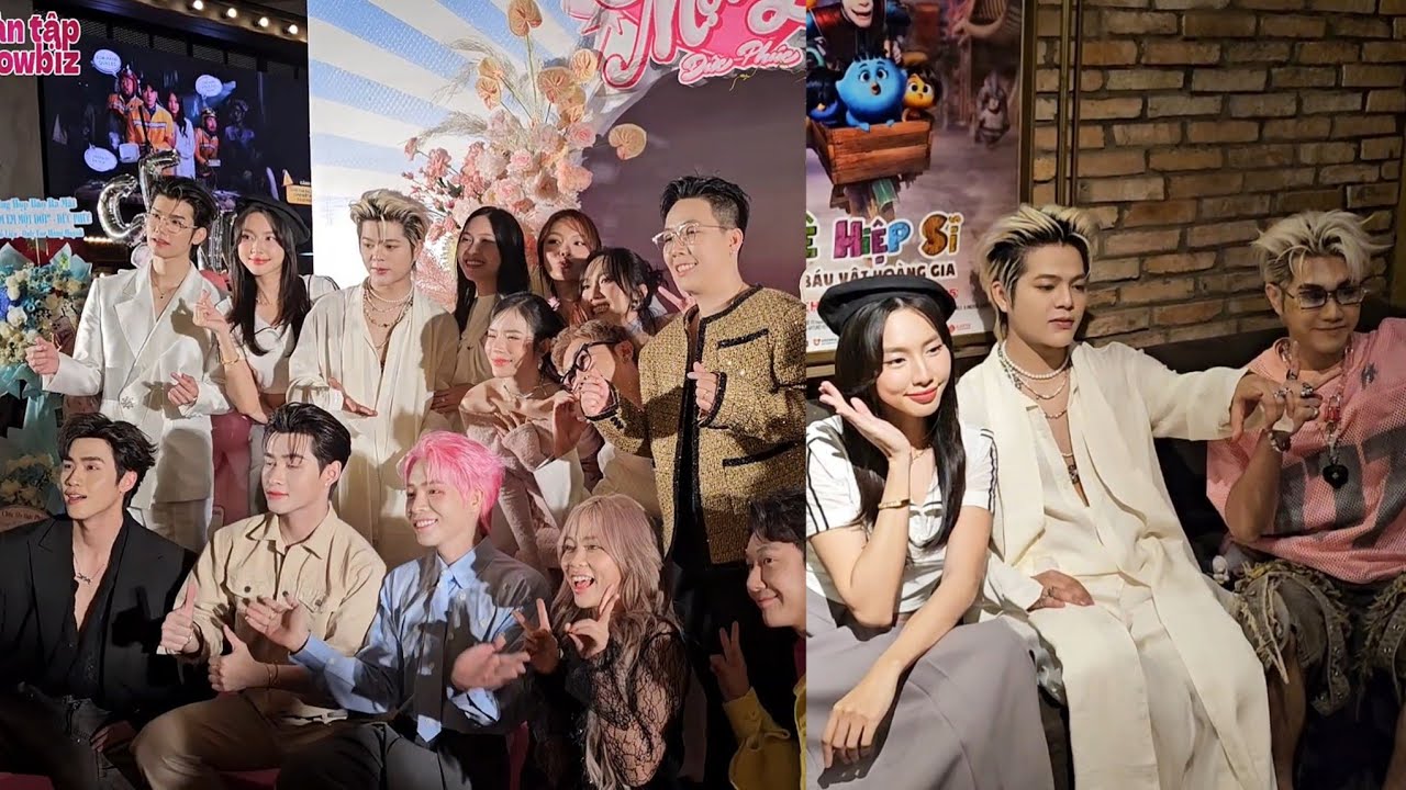 Toàn cảnh họp báo Đức Phúc: Thùy Tiên, Diệu Nhi và dàn Anh trai say hi khiến fan náo động