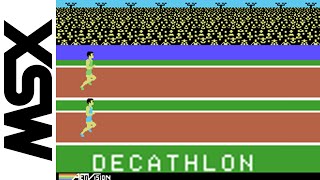 [MSX] Decathlon (1984) Longplay