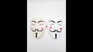 Сравнение масок Анонимуса Гая Фокса