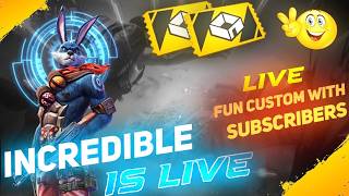 FREE FIRE LIVE CUSTOM ROOM | FF LIVE GIVEAWAY ? 🗿 ❤️ #freefire #fflive #freefire