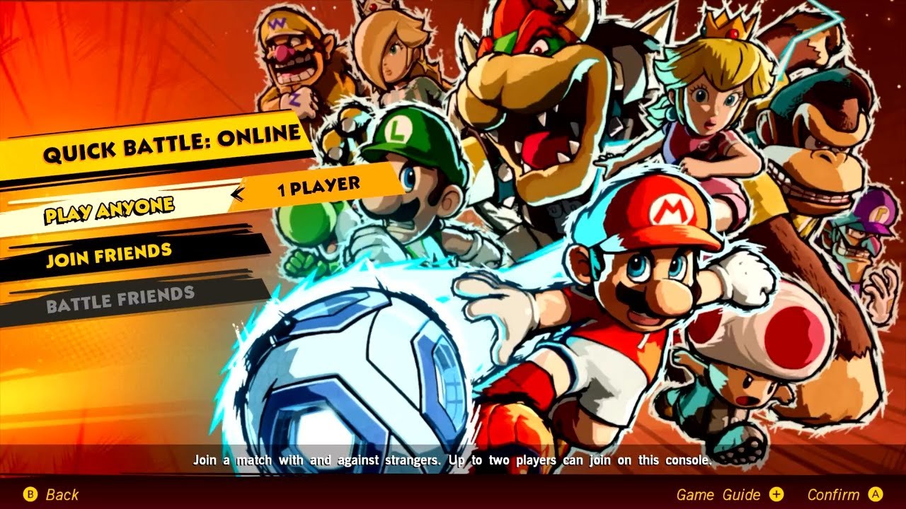 Mario Strikers Battle League - Demo Gameplay