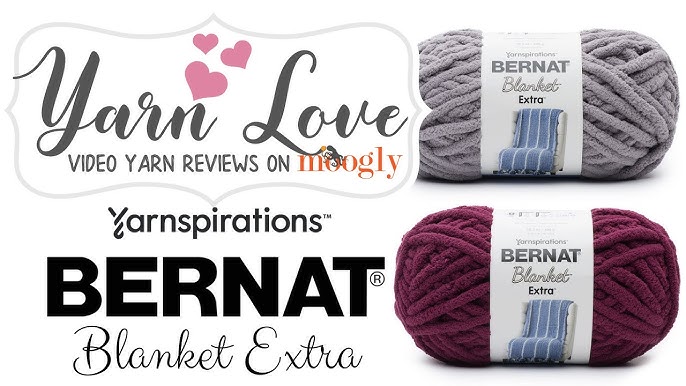 How to Hand Knit a Blanket with Bernat Blanket Big Yarn -  OkieGirlBling'n'Things