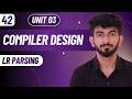 LR Parsing | SLR Parsing | CLR Parsing | LALR Parsing | Compiler Design | Unit 03 | Hindi