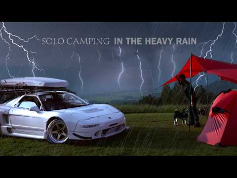 A sudden rain & thunder in the daytime. - YouTube