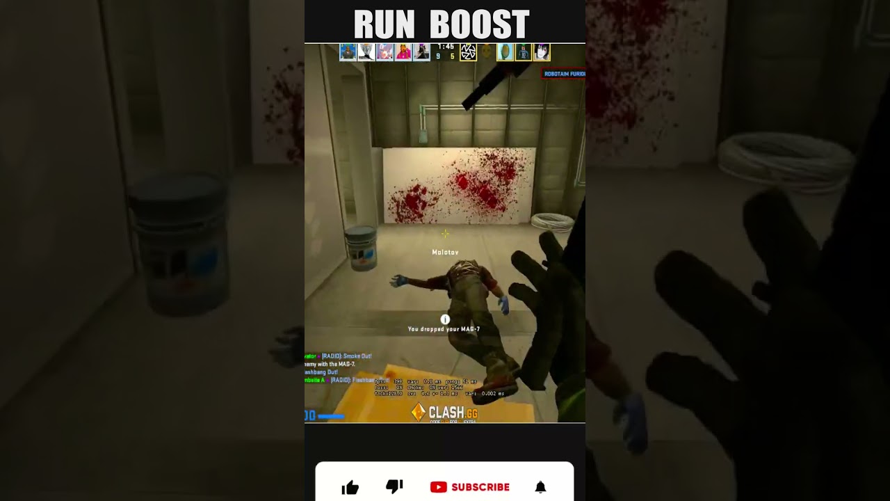 Fast run boost Vertigo short 