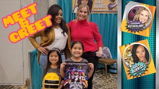 MEET & GREET | YELLOW + PINK POWER RANGER! (Nakia Burrise & Catherine Sutherland) 💛💖